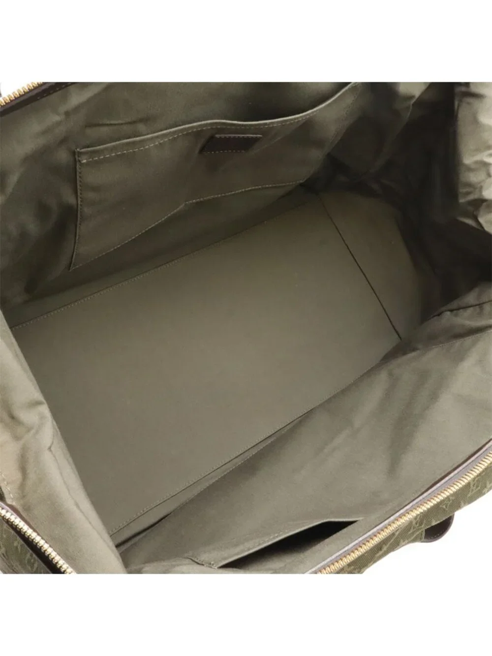 Louis Vuitton Monogram Mini e Boston Bag Canvas Khaki